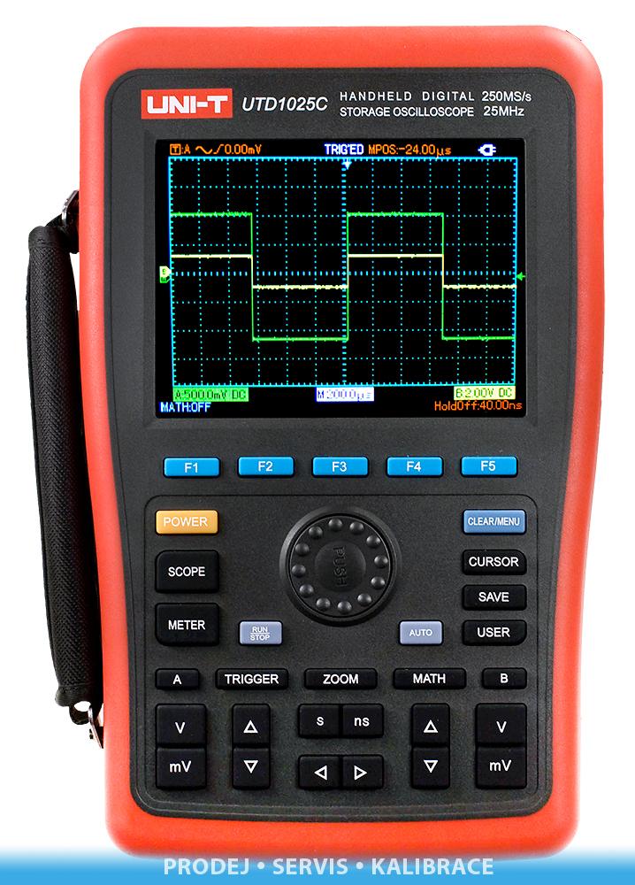 UNI-T UTD1025C - osciloskop | www.meraky.eu